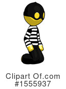 Yellow  Design Mascot Clipart #1555937 by Leo Blanchette