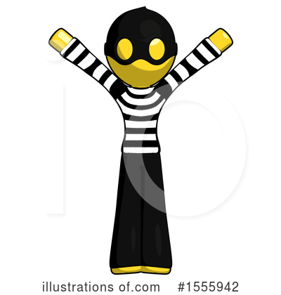 Royalty-Free (RF) Yellow  Design Mascot Clipart Illustration by Leo Blanchette - Stock Sample #1555942