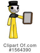Yellow Design Mascot Clipart #1564390 by Leo Blanchette