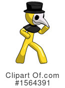 Yellow Design Mascot Clipart #1564391 by Leo Blanchette