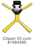 Yellow Design Mascot Clipart #1564395 by Leo Blanchette