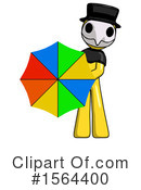 Yellow Design Mascot Clipart #1564400 by Leo Blanchette