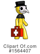 Yellow Design Mascot Clipart #1564407 by Leo Blanchette