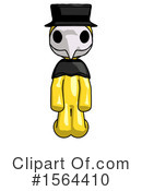Yellow Design Mascot Clipart #1564410 by Leo Blanchette