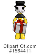 Yellow Design Mascot Clipart #1564411 by Leo Blanchette