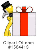 Yellow Design Mascot Clipart #1564413 by Leo Blanchette