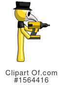 Yellow Design Mascot Clipart #1564416 by Leo Blanchette