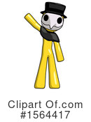 Yellow Design Mascot Clipart #1564417 by Leo Blanchette