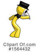 Yellow Design Mascot Clipart #1564432 by Leo Blanchette