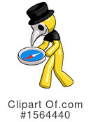 Yellow Design Mascot Clipart #1564440 by Leo Blanchette