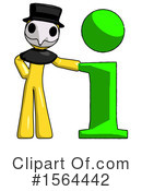 Yellow Design Mascot Clipart #1564442 by Leo Blanchette