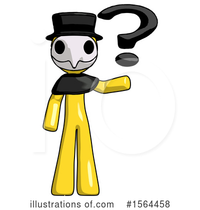 Royalty-Free (RF) Yellow Design Mascot Clipart Illustration by Leo Blanchette - Stock Sample #1564458