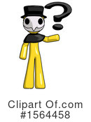 Yellow Design Mascot Clipart #1564458 by Leo Blanchette