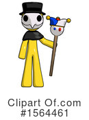 Yellow Design Mascot Clipart #1564461 by Leo Blanchette
