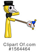 Yellow Design Mascot Clipart #1564464 by Leo Blanchette