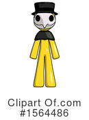 Yellow Design Mascot Clipart #1564486 by Leo Blanchette