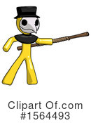 Yellow Design Mascot Clipart #1564493 by Leo Blanchette