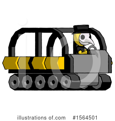 Royalty-Free (RF) Yellow Design Mascot Clipart Illustration by Leo Blanchette - Stock Sample #1564501