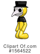Yellow Design Mascot Clipart #1564522 by Leo Blanchette