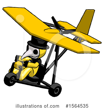 Royalty-Free (RF) Yellow Design Mascot Clipart Illustration by Leo Blanchette - Stock Sample #1564535