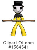Yellow Design Mascot Clipart #1564541 by Leo Blanchette