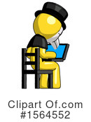 Yellow Design Mascot Clipart #1564552 by Leo Blanchette