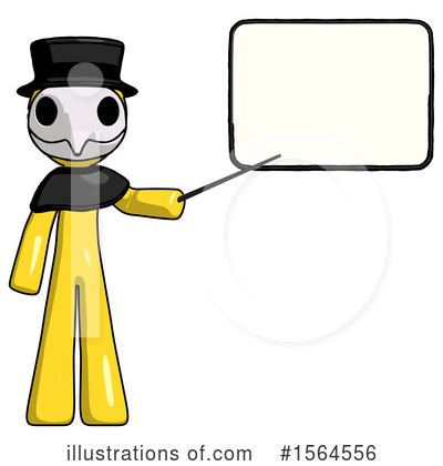 Royalty-Free (RF) Yellow Design Mascot Clipart Illustration by Leo Blanchette - Stock Sample #1564556
