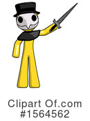 Yellow Design Mascot Clipart #1564562 by Leo Blanchette