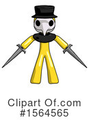 Yellow Design Mascot Clipart #1564565 by Leo Blanchette