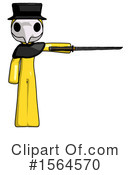 Yellow Design Mascot Clipart #1564570 by Leo Blanchette