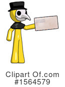 Yellow Design Mascot Clipart #1564579 by Leo Blanchette