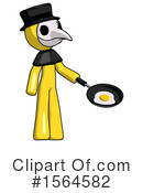 Yellow Design Mascot Clipart #1564582 by Leo Blanchette