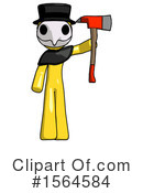 Yellow Design Mascot Clipart #1564584 by Leo Blanchette