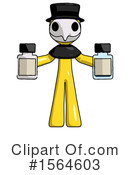 Yellow Design Mascot Clipart #1564603 by Leo Blanchette