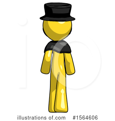 Royalty-Free (RF) Yellow Design Mascot Clipart Illustration by Leo Blanchette - Stock Sample #1564606