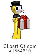 Yellow Design Mascot Clipart #1564610 by Leo Blanchette