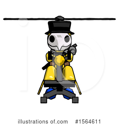 Royalty-Free (RF) Yellow Design Mascot Clipart Illustration by Leo Blanchette - Stock Sample #1564611