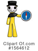 Yellow Design Mascot Clipart #1564612 by Leo Blanchette