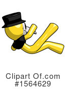 Yellow Design Mascot Clipart #1564629 by Leo Blanchette
