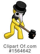 Yellow Design Mascot Clipart #1564642 by Leo Blanchette