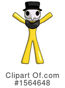 Yellow Design Mascot Clipart #1564648 by Leo Blanchette