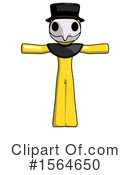 Yellow Design Mascot Clipart #1564650 by Leo Blanchette