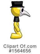 Yellow Design Mascot Clipart #1564656 by Leo Blanchette