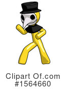 Yellow Design Mascot Clipart #1564660 by Leo Blanchette