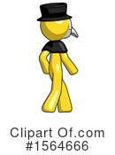 Yellow Design Mascot Clipart #1564666 by Leo Blanchette