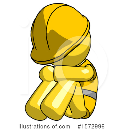 Royalty-Free (RF) Yellow Design Mascot Clipart Illustration by Leo Blanchette - Stock Sample #1572996
