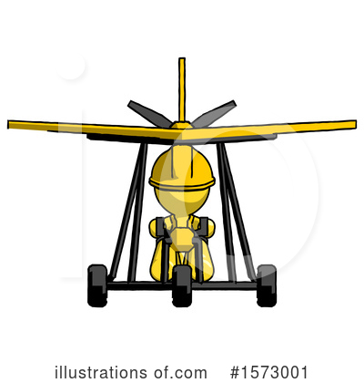 Royalty-Free (RF) Yellow Design Mascot Clipart Illustration by Leo Blanchette - Stock Sample #1573001