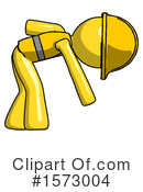 Yellow Design Mascot Clipart #1573004 by Leo Blanchette