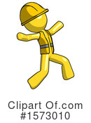 Yellow Design Mascot Clipart #1573010 by Leo Blanchette