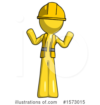 Royalty-Free (RF) Yellow Design Mascot Clipart Illustration by Leo Blanchette - Stock Sample #1573015
